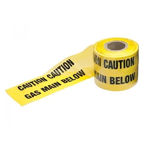 Underground Hazard Warning Tape Gas, 365m